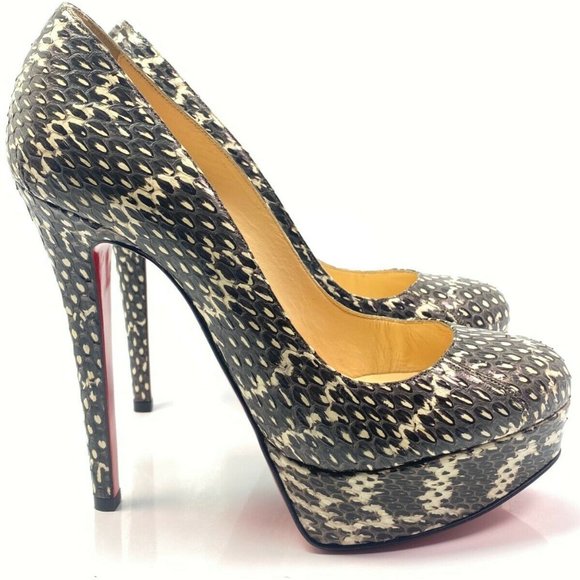 Christian Louboutin Shoes - 🔥🌹SUMMER SALE☀️📛NO OFFERS🔆Christian Louboutin Bianca 140 Python 35.5